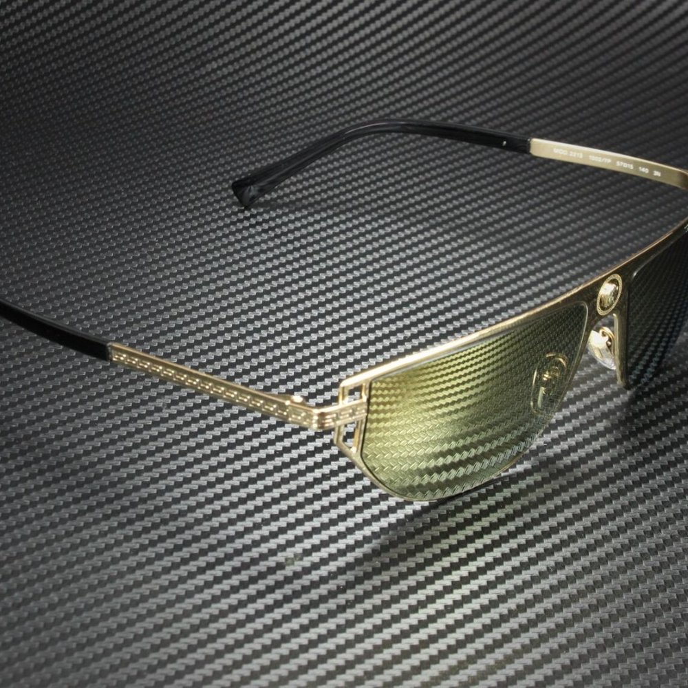 Versace Gold Mirror 57mm Sunglasses - Picture 3 of 4
